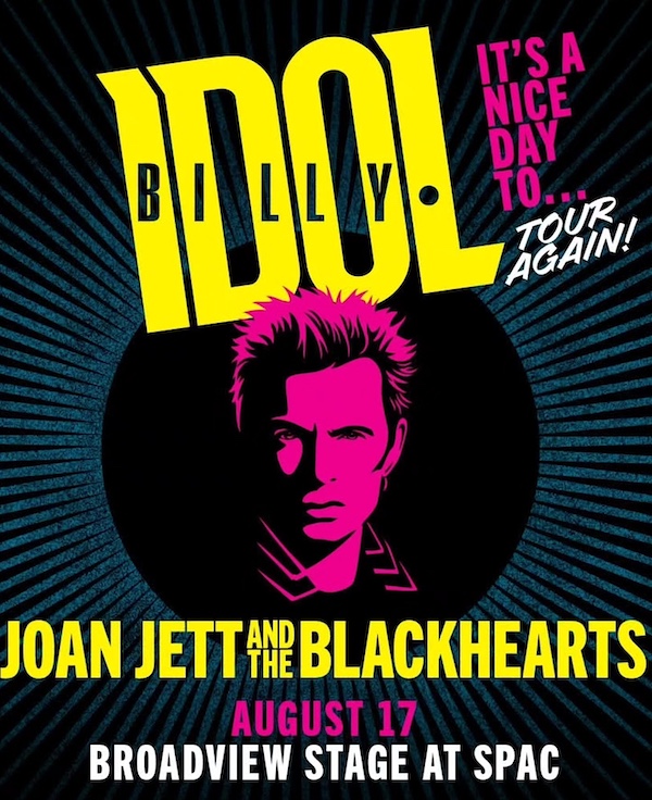 Billy Idol and Joan Jett