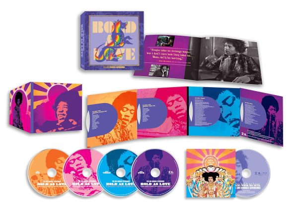 Jimi Hendrix Bold as Love Box Contents